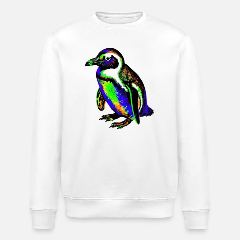 Penguin - Stanley/Stella ROLLER Unisex Organic Sweatshirt - white