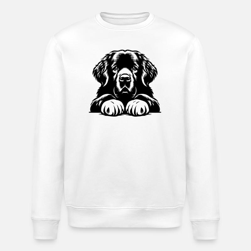 Newfoundland - Stanley/Stella ROLLER Unisex Organic Sweatshirt - white