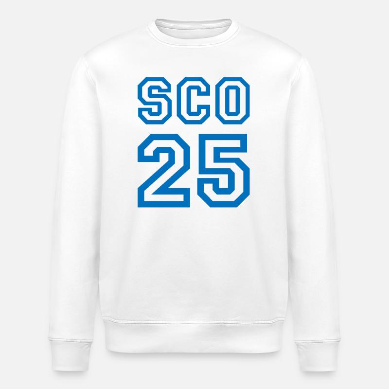 ÉCOSSE - Sweat bio ROLLER Stanley/Stella Unisexe - blanc