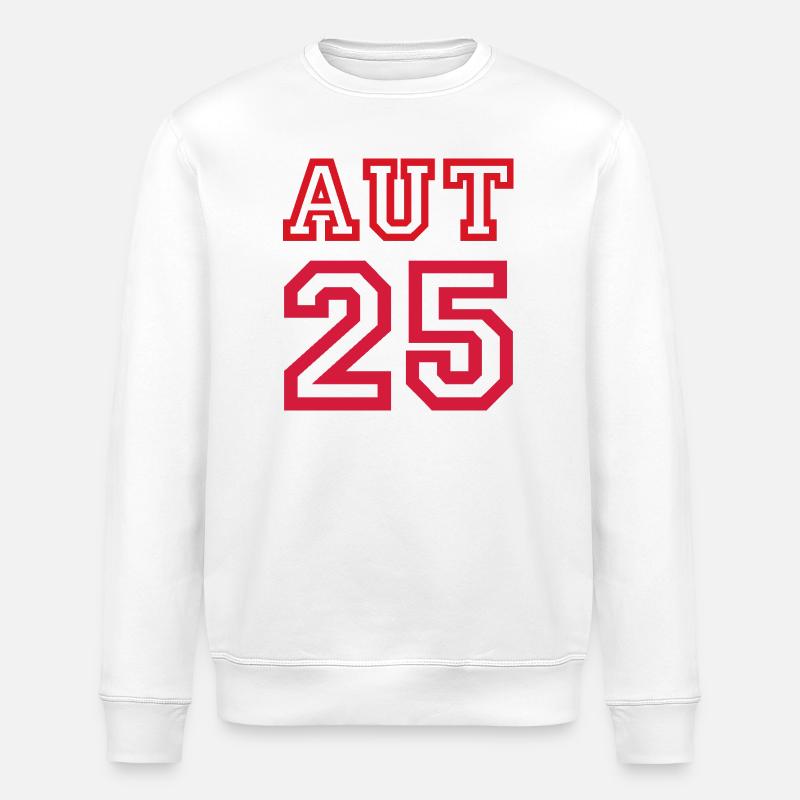 AUTRICHE - Sweat bio ROLLER Stanley/Stella Unisexe - blanc