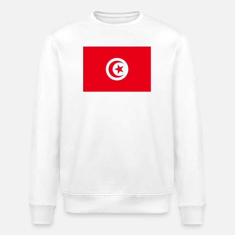 Tunesien - Stanley/Stella Unisex Bio-Sweatshirt ROLLER - Weiß