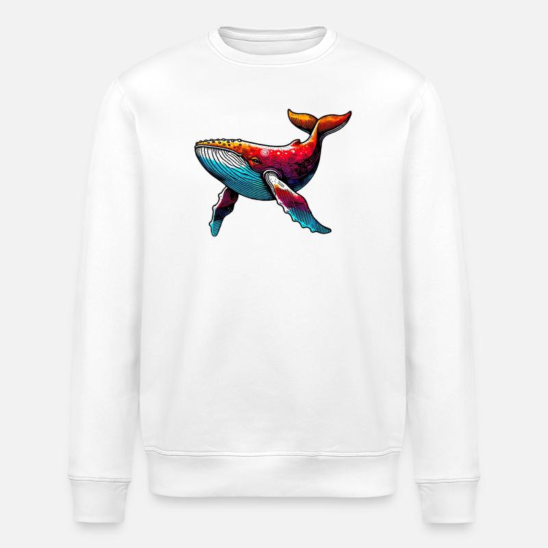 Wal - Stanley/Stella Unisex Bio-Sweatshirt ROLLER - Weiß