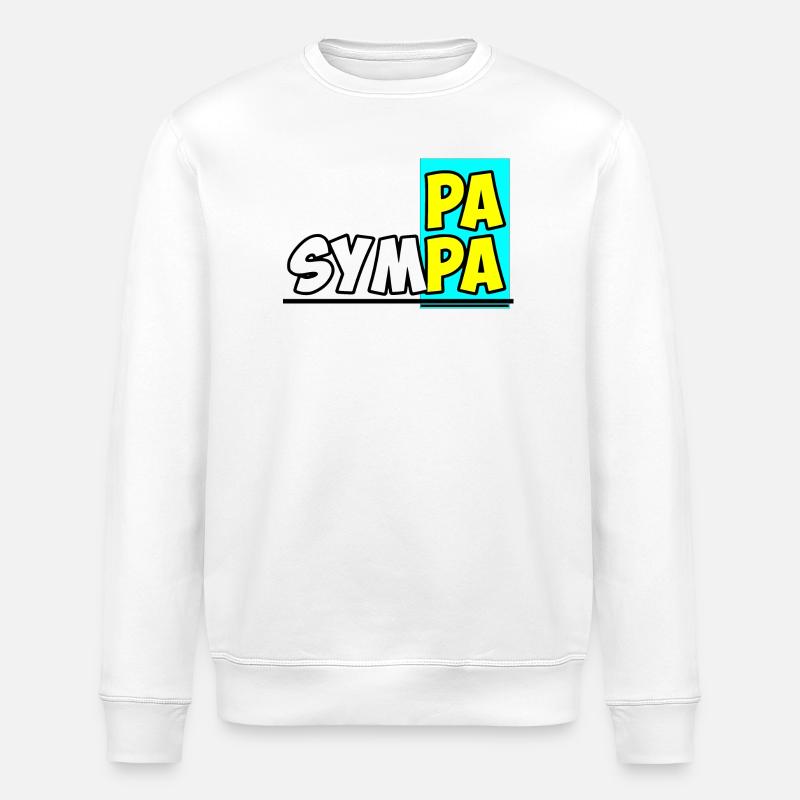 Nice Dad - Stanley/Stella ROLLER Unisex Organic Sweatshirt - white