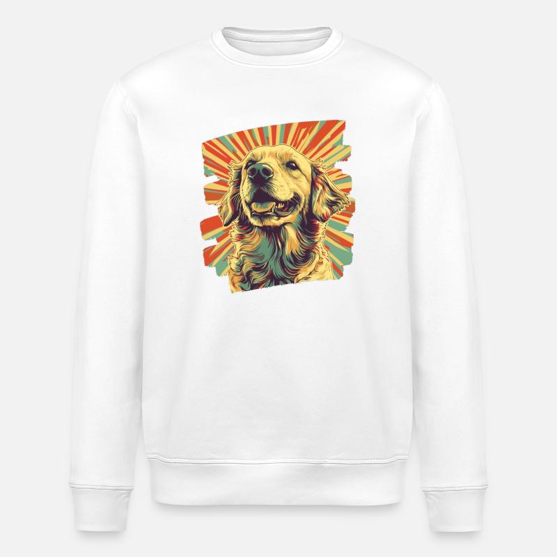 Goldie - Stanley/Stella Unisex Bio-Sweatshirt ROLLER - Weiß