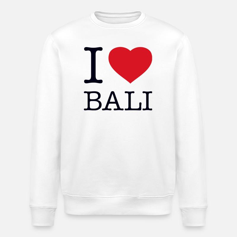 J’ADORE BALI - Sweat bio ROLLER Stanley/Stella Unisexe - blanc