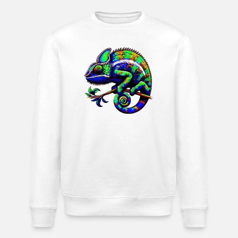 Chameleon - Stanley/Stella ROLLER Unisex Organic Sweatshirt - white