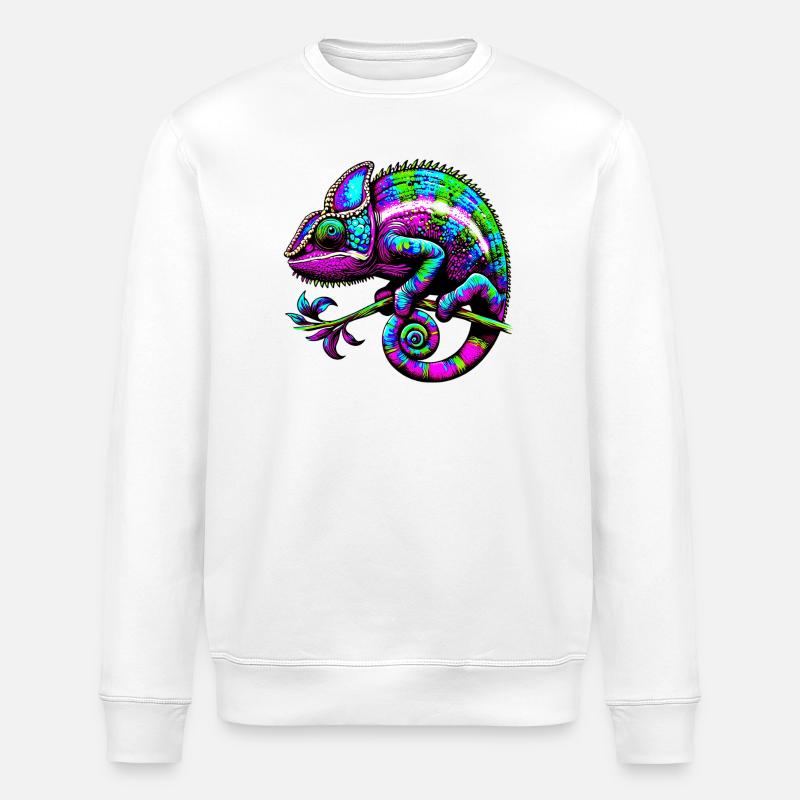 Chamäleon - Stanley/Stella Unisex Bio-Sweatshirt ROLLER - Weiß