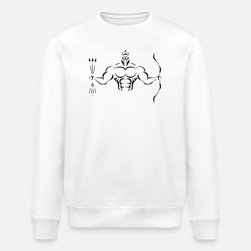 Alpha Archer Deluxe - Sweat bio ROLLER Stanley/Stella Unisexe - blanc