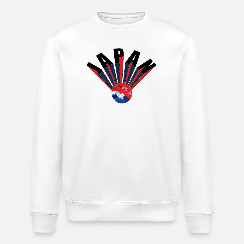 JAPAN - Stanley/Stella Unisex Bio-Sweatshirt ROLLER - Weiß