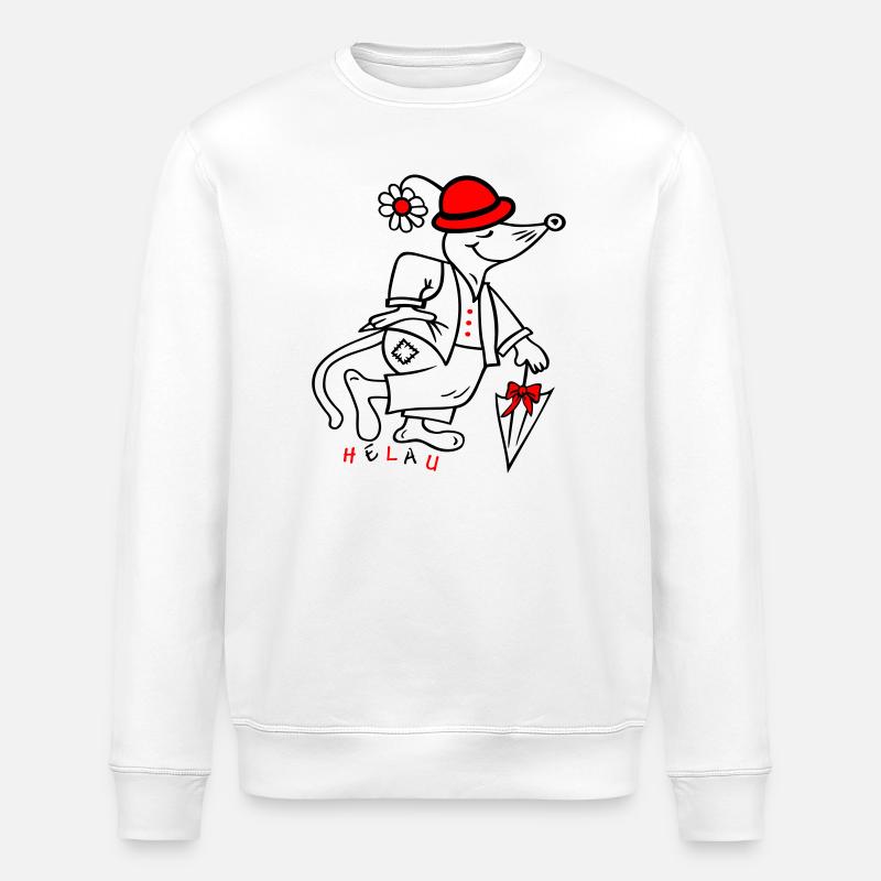 Fasching - Stanley/Stella Unisex Bio-Sweatshirt ROLLER - Weiß