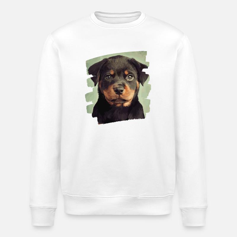 Rottweiler - Sweat bio ROLLER Stanley/Stella Unisexe - blanc