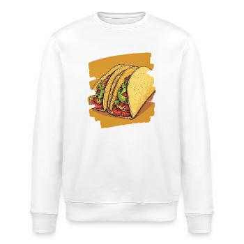 Taco - Stanley/Stella Unisex Bio-Sweatshirt ROLLER - Weiß - Vorne - Nik (191cm)