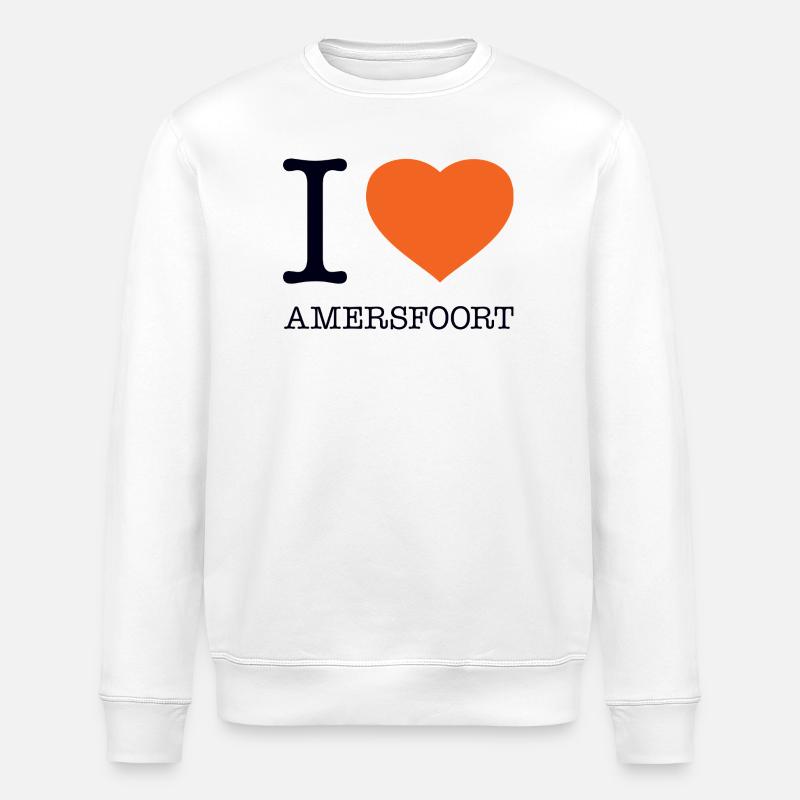 J’ADORE AMERSFOORT - Sweat bio ROLLER Stanley/Stella Unisexe - blanc
