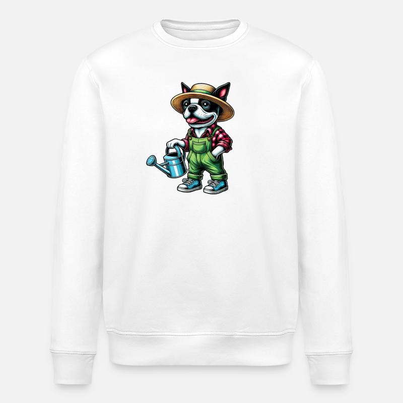 Bostie Gärtner - Stanley/Stella Unisex Bio-Sweatshirt ROLLER - Weiß