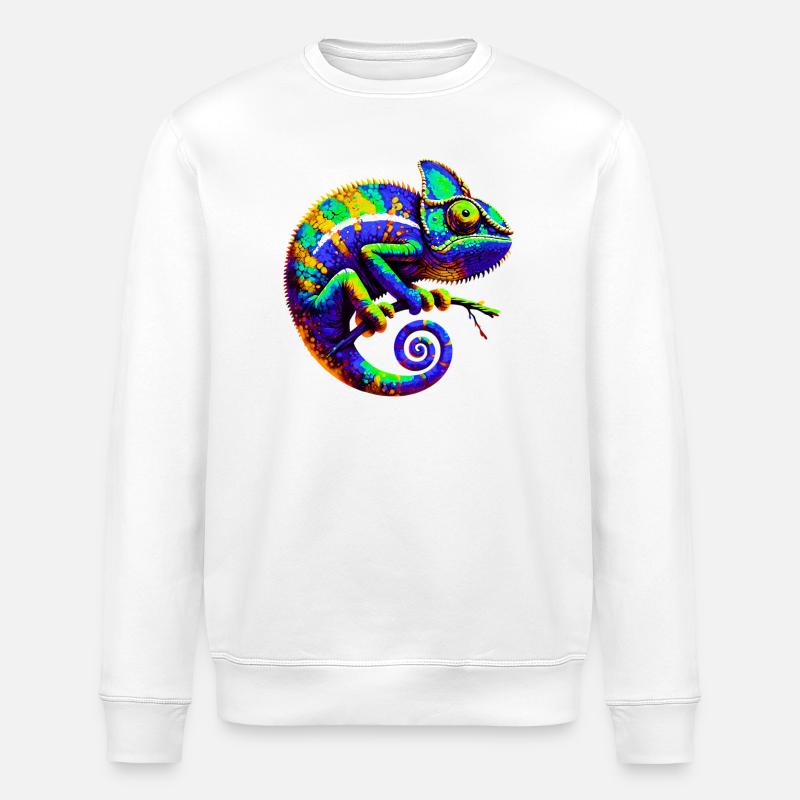Chamäleon - Stanley/Stella Unisex Bio-Sweatshirt ROLLER - Weiß