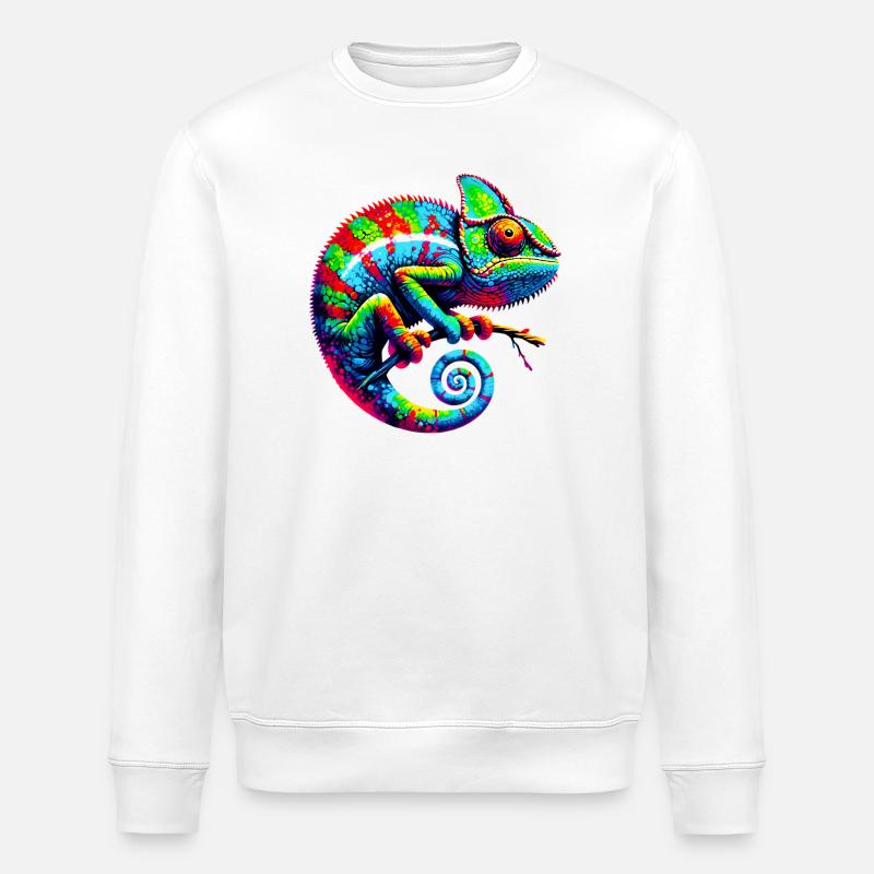 Chamäleon - Stanley/Stella Unisex Bio-Sweatshirt ROLLER - Weiß