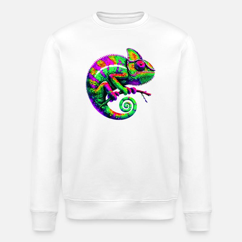 Chameleon - Stanley/Stella ROLLER Unisex Organic Sweatshirt - white