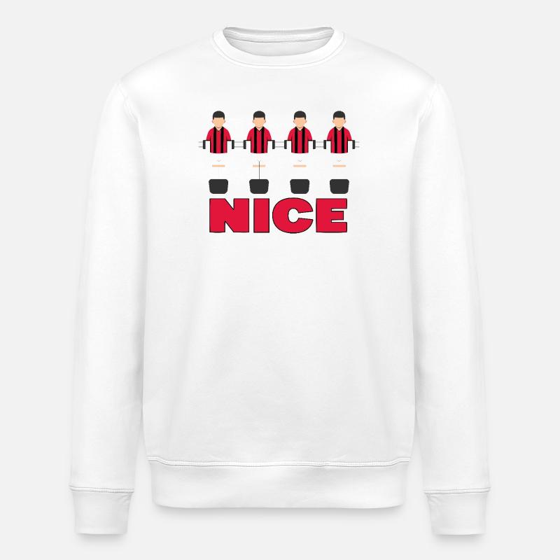 Nice - Sweat bio ROLLER Stanley/Stella Unisexe - blanc