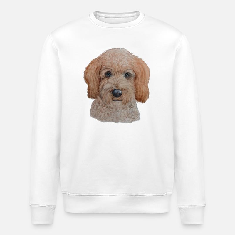 Labradoodle - Sweat bio ROLLER Stanley/Stella Unisexe - blanc
