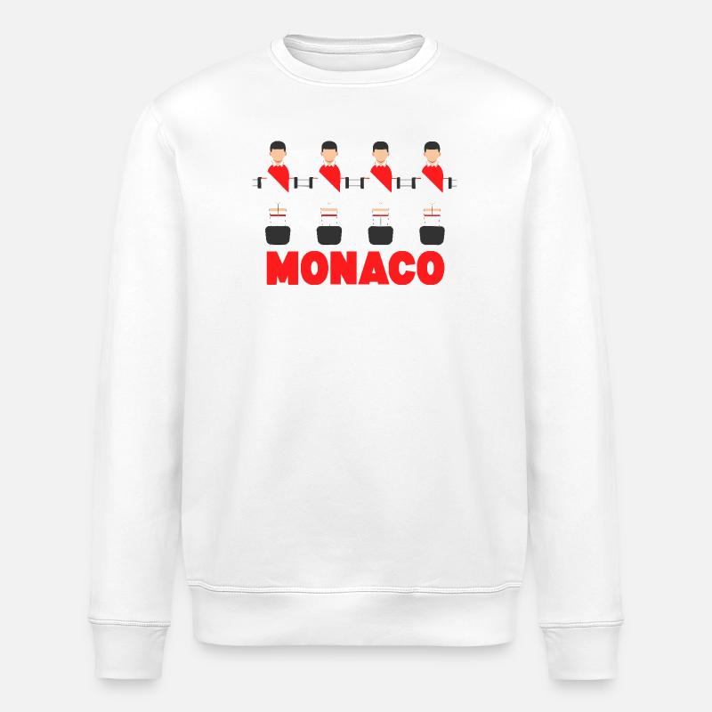 Monaco - Stanley/Stella Unisex Bio-Sweatshirt ROLLER - Weiß