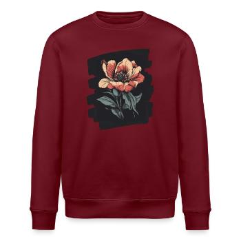 Frühling Frühlingsanfang Blume Blumen - Stanley/Stella Unisex Bio-Sweatshirt ROLLER - Weiß - Vorne - Nik (191cm)
