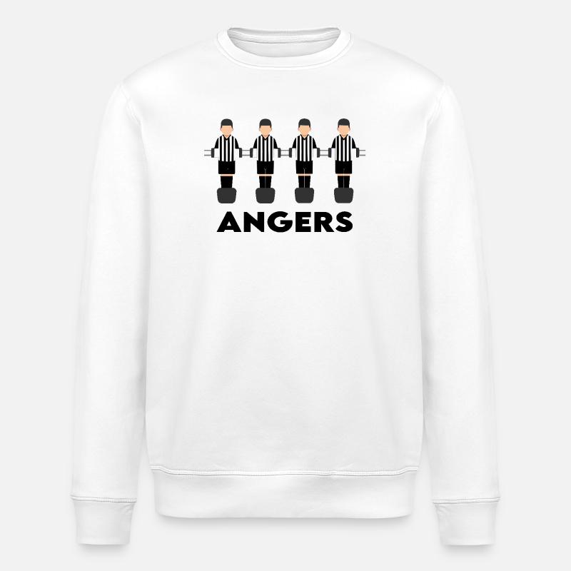 Angers - Sweat bio ROLLER Stanley/Stella Unisexe - blanc