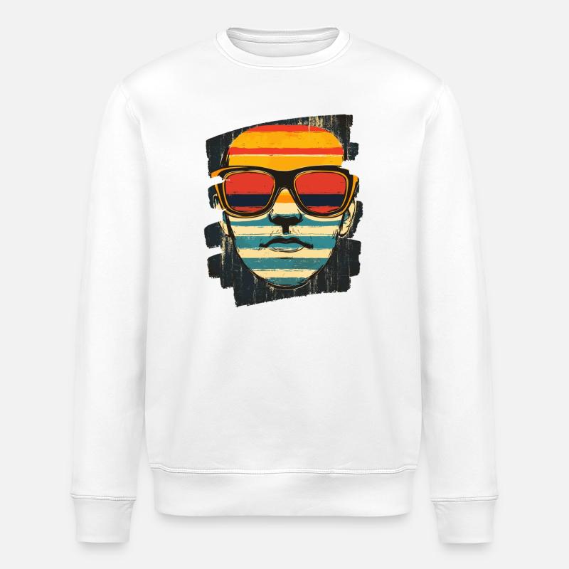 Sonnenbrille - Stanley/Stella Unisex Bio-Sweatshirt ROLLER - Weiß