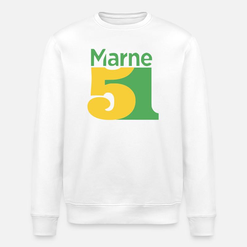 51 - Stanley/Stella Unisex Bio-Sweatshirt ROLLER - Weiß