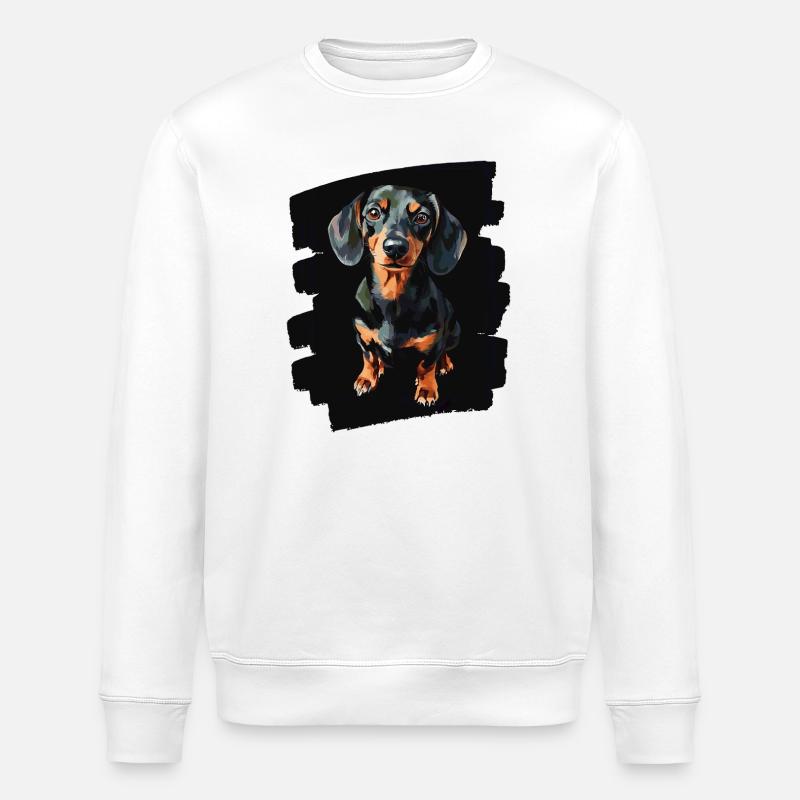 Teckel - Sweat bio ROLLER Stanley/Stella Unisexe - blanc