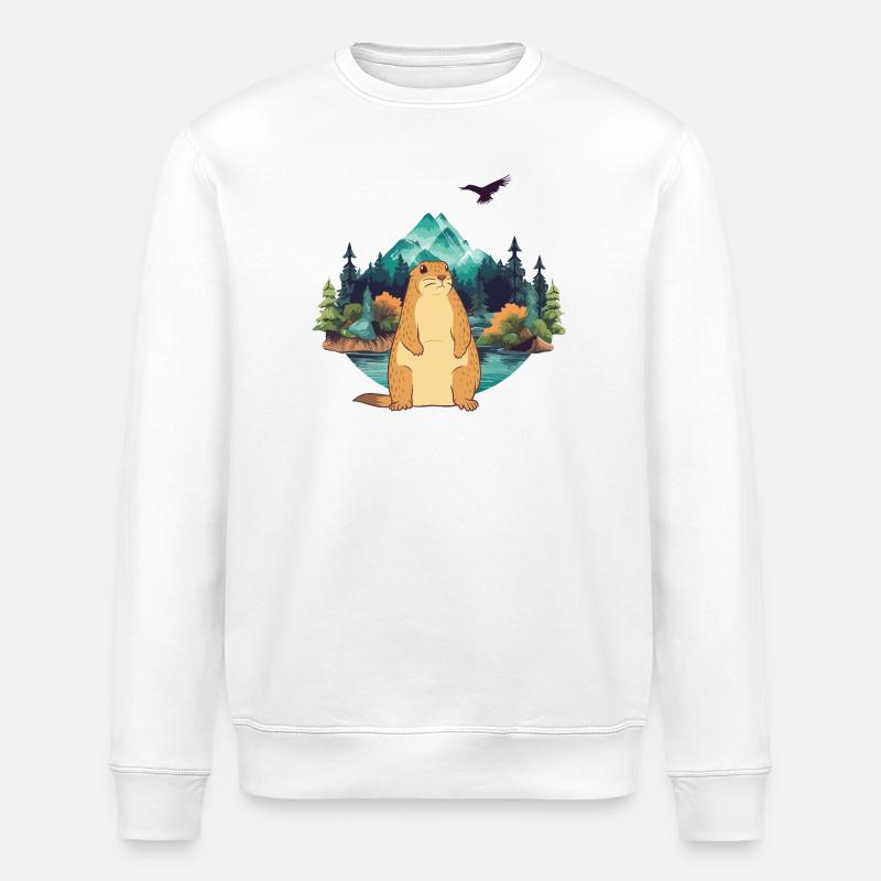 Marmot - Stanley/Stella ROLLER Unisex Organic Sweatshirt - white