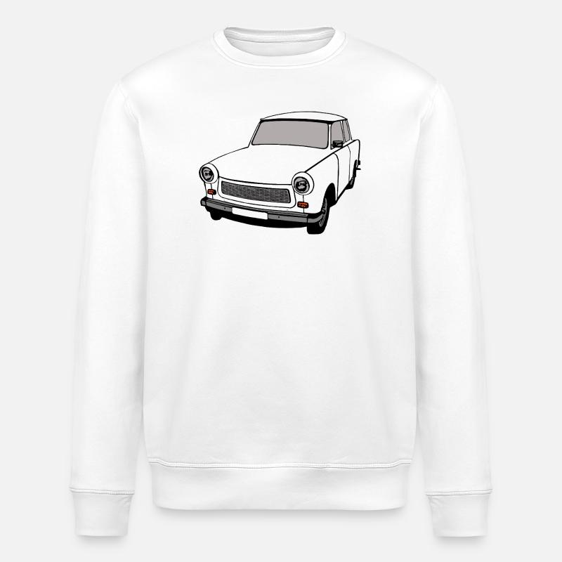  ,Trabi , RDA, Voiture, RDA, Allemagne de l’Est - Sweat bio ROLLER Stanley/Stella Unisexe - blanc