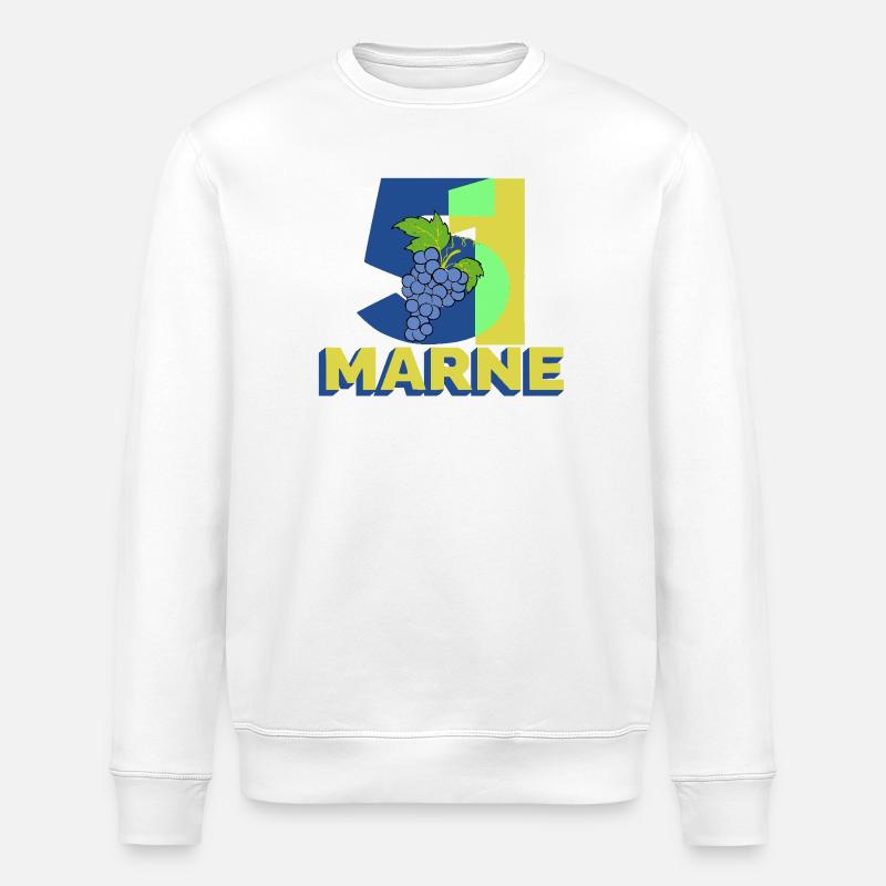 51 - Stanley/Stella Unisex Bio-Sweatshirt ROLLER - Weiß