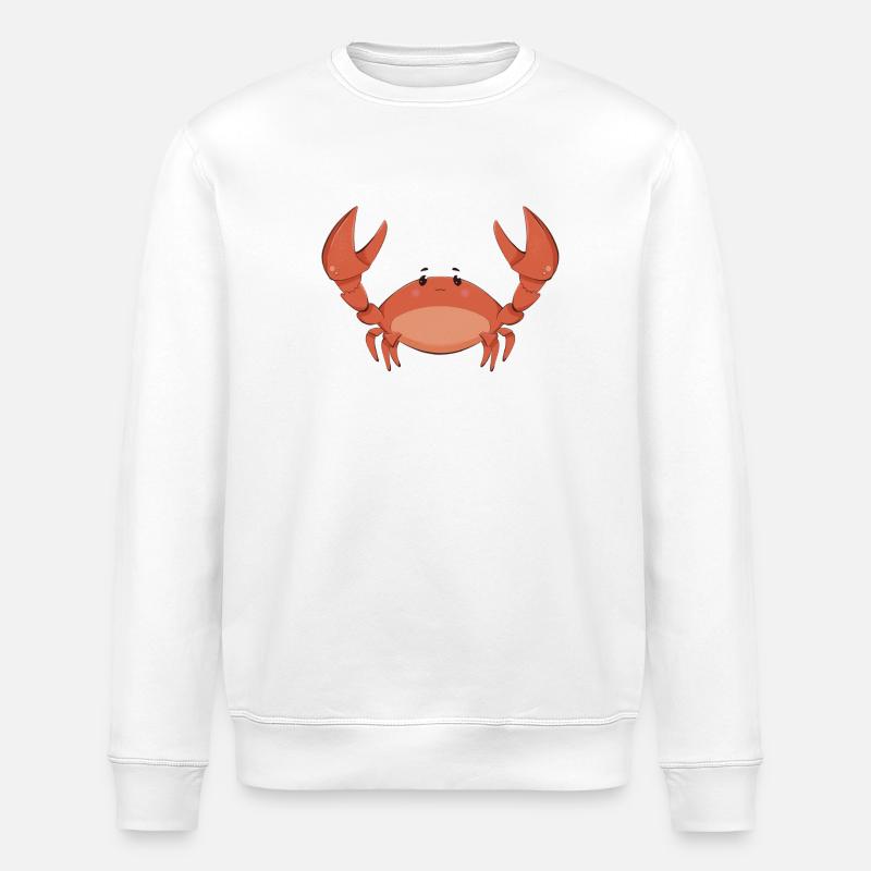 Krebs - Stanley/Stella Unisex Bio-Sweatshirt ROLLER - Weiß