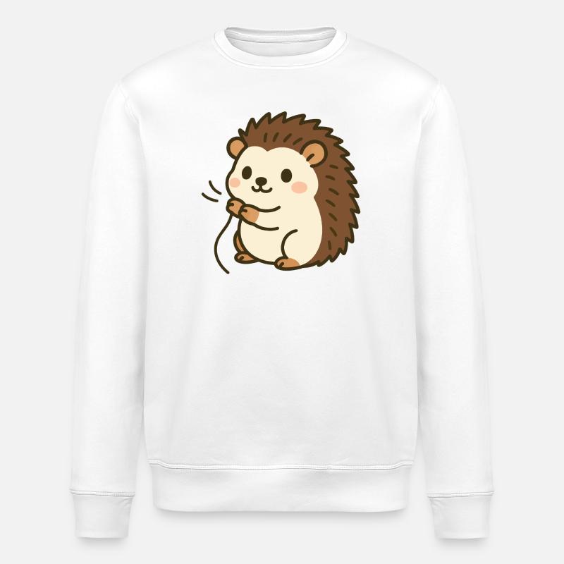 Câlin Stinger Hérisson Bébé - Sweat bio ROLLER Stanley/Stella Unisexe - blanc