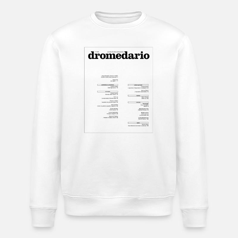Dromadaire 1 - Sweat bio ROLLER Stanley/Stella Unisexe - blanc
