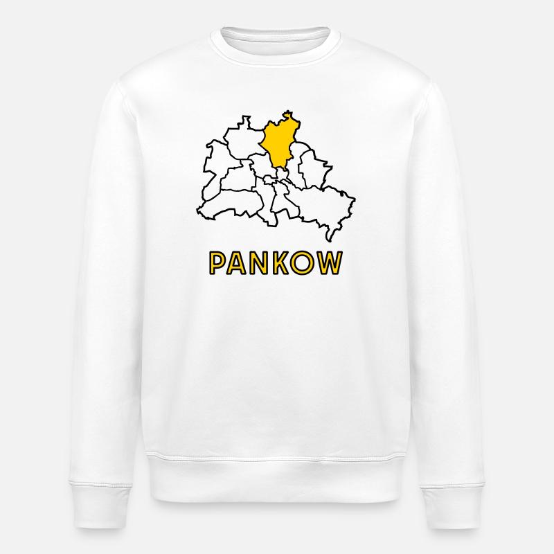 PANKOW, un quartier de Berlin - Sweat bio ROLLER Stanley/Stella Unisexe - blanc