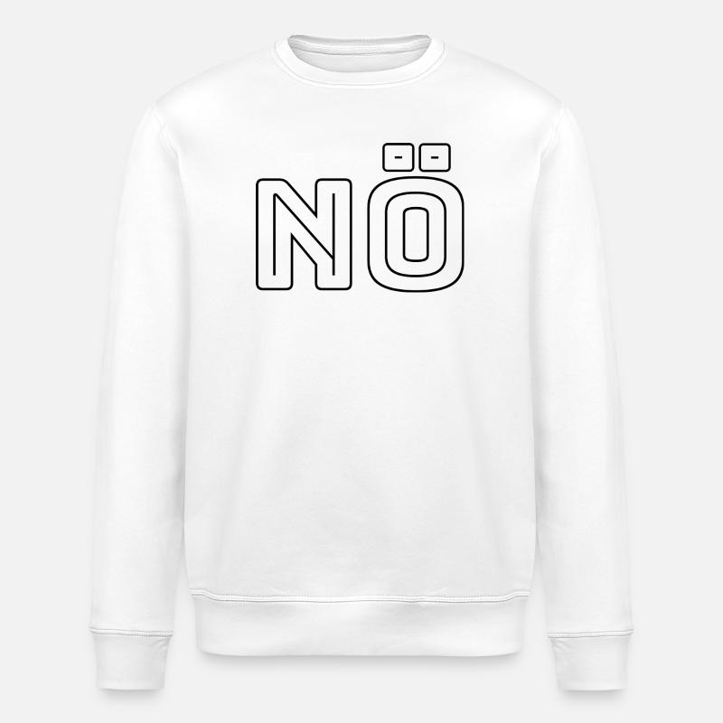 Nö - Stanley/Stella Unisex Bio-Sweatshirt ROLLER - Weiß