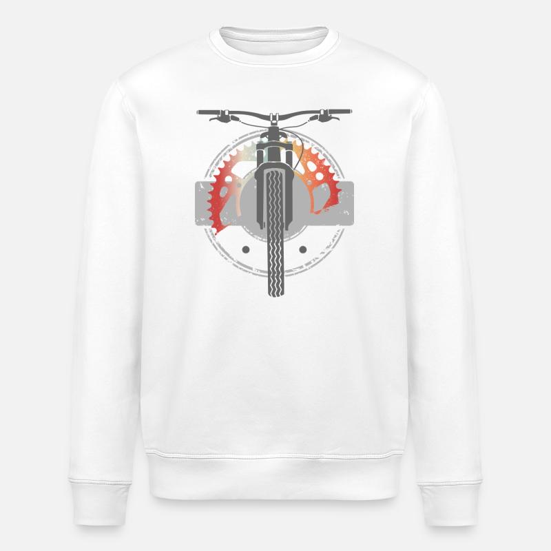 MTB Vers01 - Stanley/Stella Unisex Bio-Sweatshirt ROLLER - Weiß