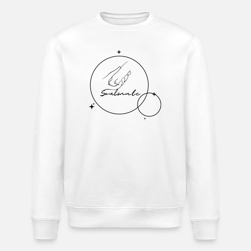 Soulmate - Stanley/Stella Unisex Bio-Sweatshirt ROLLER - Weiß