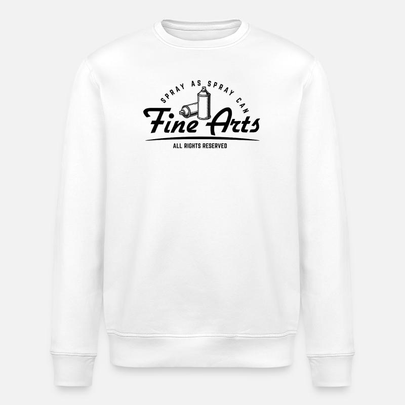 Spray as spray can - Fine Arts - Stanley/Stella Unisex Bio-Sweatshirt ROLLER - Weiß
