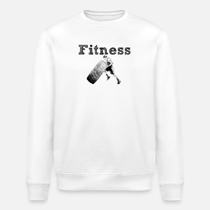 Aptitude - Sweat bio ROLLER Stanley/Stella Unisexe - blanc