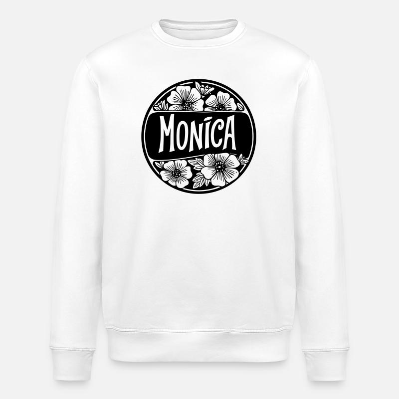Monica | MONICA.(Vectorgraphic) - Stanley/Stella Unisex Bio-Sweatshirt ROLLER - Weiß