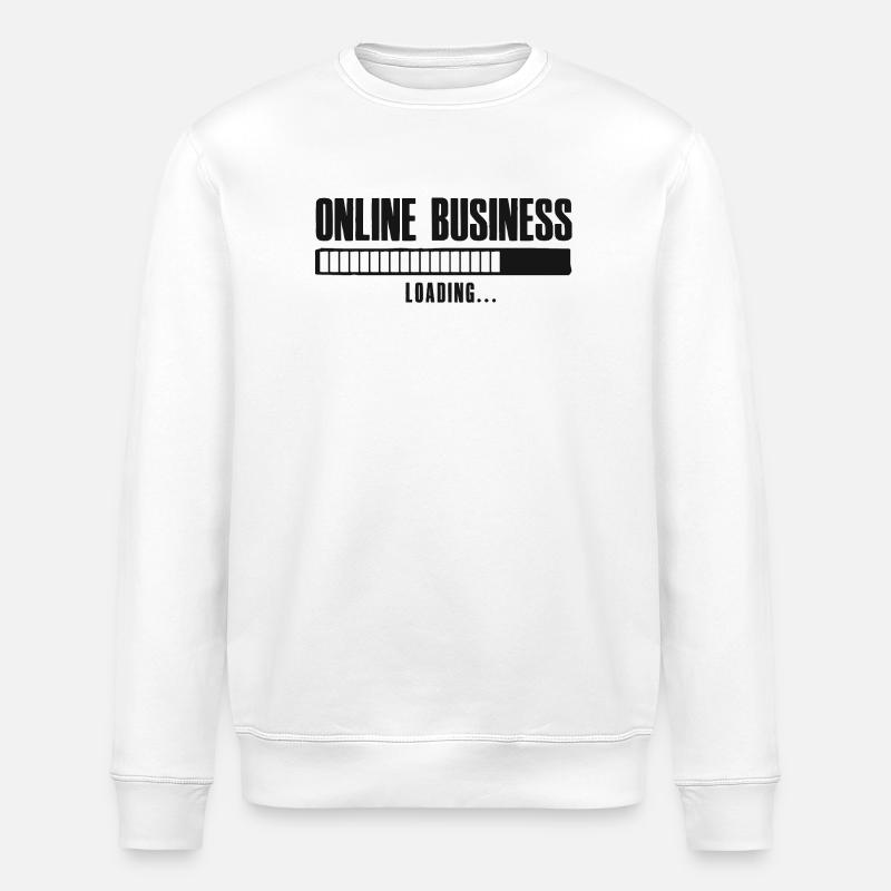 Online Business Loading Online Business Affiliate - Stanley/Stella Unisex Bio-Sweatshirt ROLLER - Weiß