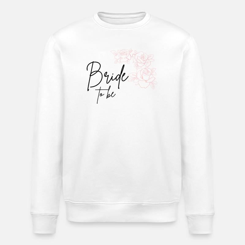Zukünftige Braut - Stanley/Stella Unisex Bio-Sweatshirt ROLLER - Weiß