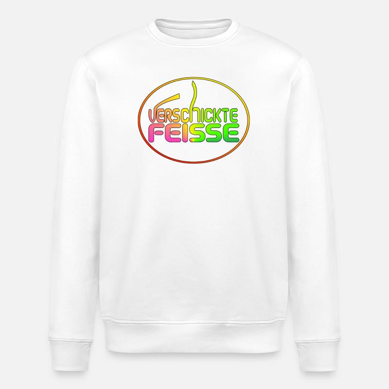 Verschickte Feisse - Stanley/Stella Unisex Bio-Sweatshirt ROLLER - Weiß