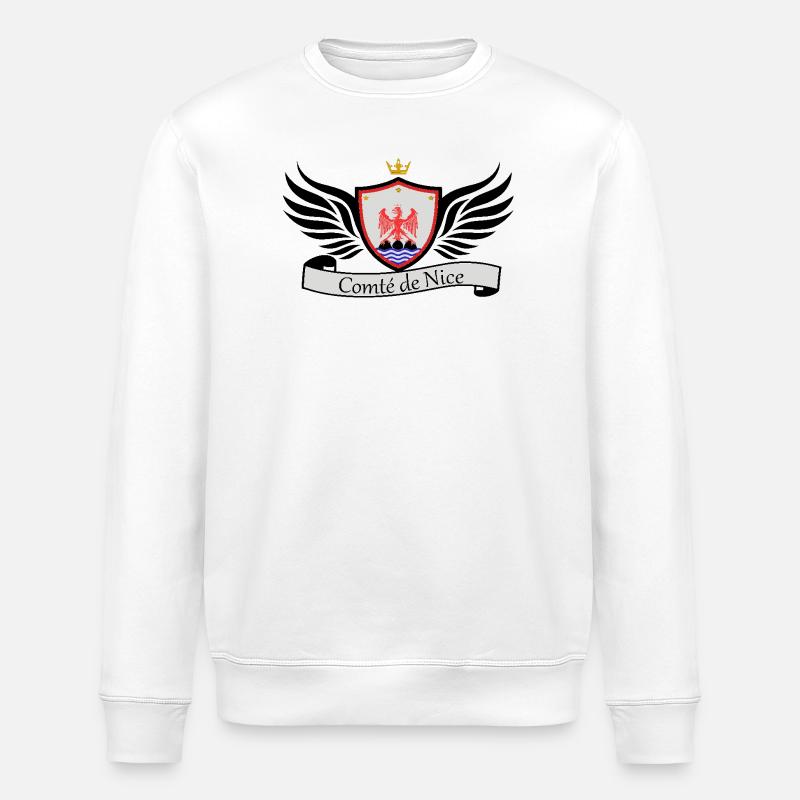 Grafschaft Nizza - Stanley/Stella Unisex Bio-Sweatshirt ROLLER - Weiß