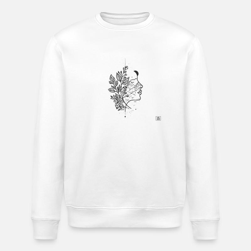 Mystique - Sweat bio ROLLER Stanley/Stella Unisexe - blanc