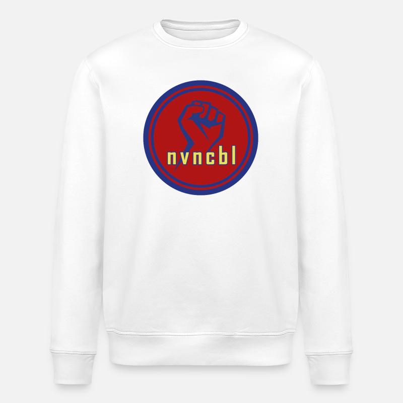 invincible 02 - Stanley/Stella Unisex Bio-Sweatshirt ROLLER - Weiß