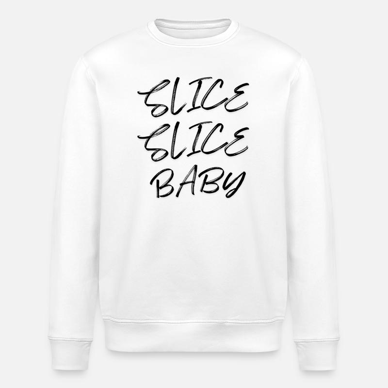 Tranche Tranche Bébé - Sweat bio ROLLER Stanley/Stella Unisexe - blanc