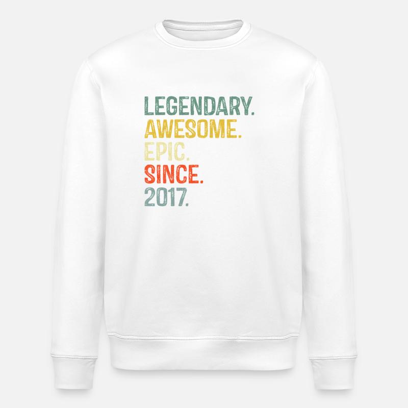 Design légendaire et impressionnant 2017 - Sweat bio ROLLER Stanley/Stella Unisexe - blanc